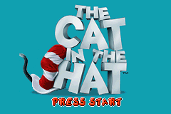 The Cat in the Hat — Title screen