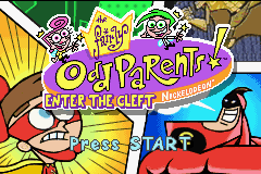 The Fairly OddParents! : Enter the Cleft — Title screen