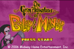 The Grim Adventures of Billy & Mandy — Title screen