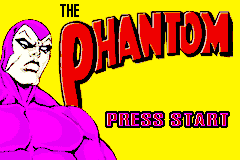 The Phantom — Title screen