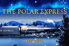 The Polar Express — Title screen