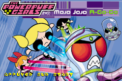 The Powerpuff Girls : Mojo Jojo A-Go-Go — Title screen