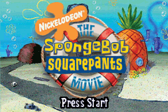 The SpongeBob SquarePants Movie — Title screen