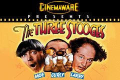 The Three Stooges — Title screen