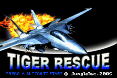 Tiger Rescue — Title screen
