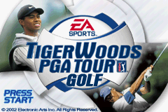 Tiger Woods PGA Tour Golf — Title screen