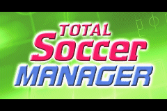 Total Soccer Manager — Title screen
