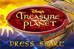 Treasure Planet — Title screen