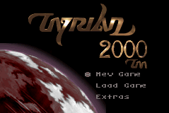 Tyrian 2000 — Title screen