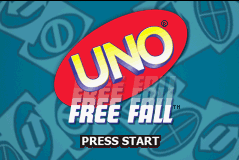 Uno Free Fall — Title screen