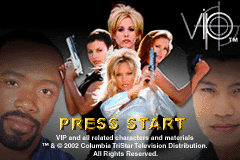 V.I.P. — Title screen