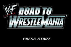 WWF Road to WrestleMania — Title screen