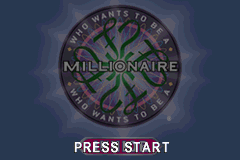 Who Wants to Be a Millionaire Junior — Title screen