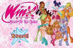 WinX Club : Quest for the Codex — Title screen