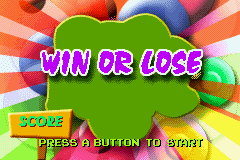 Win Or Lose — Title screen