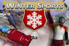 Winter Sports — Title screen
