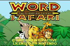 Word Safari : The Friendship Totems — Title screen