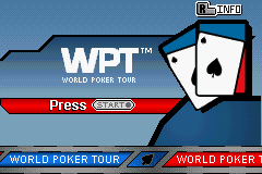 World Poker Tour — Title screen