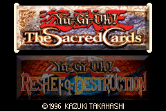 Yu-Gi-Oh! Double Pack : Reshef of Destruction & The Sacred Cards — Title screen
