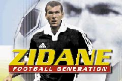 Zidane : Football Generation 2002 — Title screen