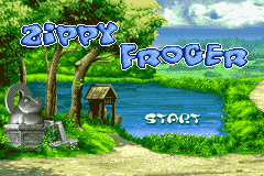 Zippy Froger — Title screen