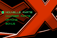 xXx — Title screen
