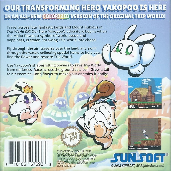 Trip World DX — Box back
