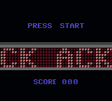 Ack Ack Attack — Title screen