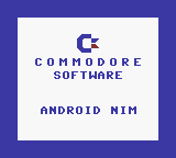 Android Nim — Title screen