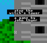 Atop The Witch's Tower — Title screen