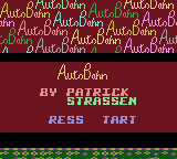 Autobahn — Title screen