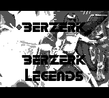 Berzerk Legends — Title screen
