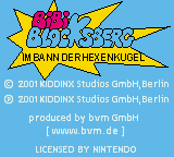 Bibi Blocksberg : Im Bann der Hexenkugel — Title screen