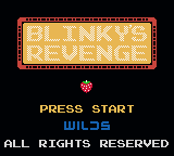 Blinky's Revenge — Title screen