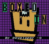 Boxed In — Title screen