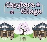 Capybara Village — Title screen