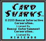 Card Sharks — Title screen