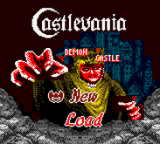 Castlevania Emo Demo — Title screen