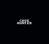 Cave Hunter — Title screen