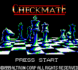 Checkmate — Title screen