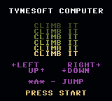 Climb It — Title screen