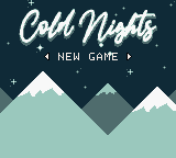 Cold Nights — Title screen