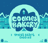 Cookie's Bakery — Title screen