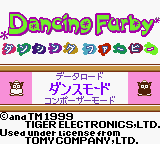 Dancing Furby — Title screen