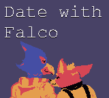 Date With Falco — Title screen