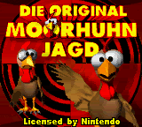 Die Original Moorhuhnjagd — Title screen