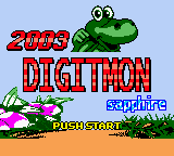 Digimom Sapphii 2003 — Title screen