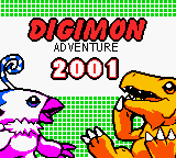 Digimon Adventure 2001 — Title screen