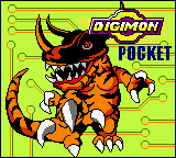 Digimon Pocket — Title screen