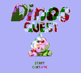 Dino's Quest (Unl.) — Title screen